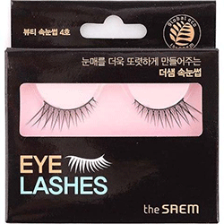 Ресницы накладные THE SAEM Eyelashes 04 черный