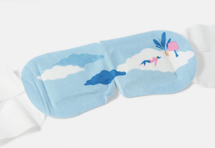Маска паровая для глаз с жасмином Steambase Daily Eye Mask Fleecy Cloud