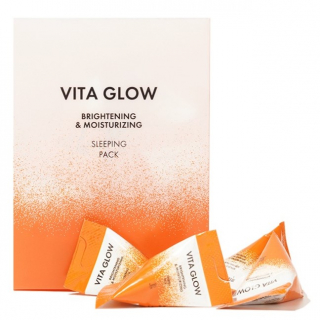 Набор: Маска для лица ночная с витаминами J:on Vita Glow Brightening&amp;Moisturizing Sleeping Pack
