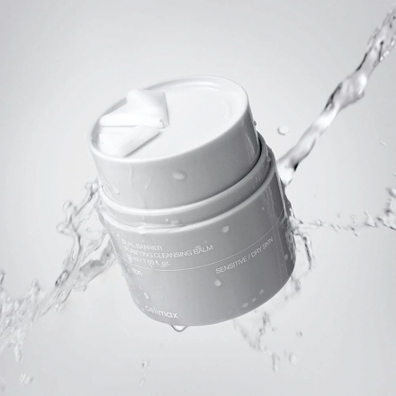 Гидрофильный бальзам с комплексом церамидов Celimax Dual Barrier Purifying Cleansing Balm