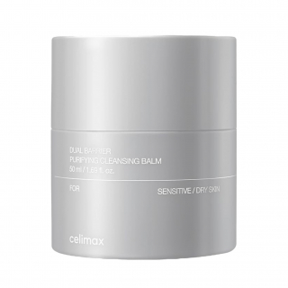 Гидрофильный бальзам с комплексом церамидов Celimax Dual Barrier Purifying Cleansing Balm