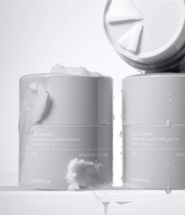 Гидрофильный бальзам с комплексом церамидов Celimax Dual Barrier Purifying Cleansing Balm