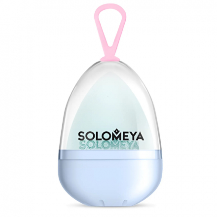 Спонж косметический меняющий цвет Solomeya Color Changing Blending Sponge Blue-Pink