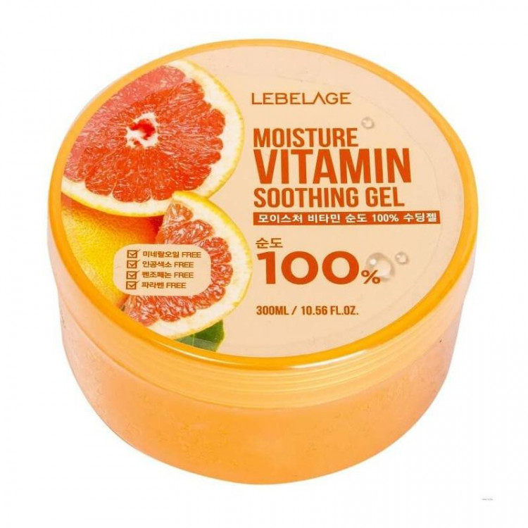 Гель увлажняющий успокаивающий с витаминами Lebelage Moisture Vitamin Purity Soothing Gel