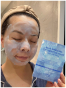 Маска-смузи для лица витаминная смываемая Lindsay Blue Spirulina Ice Smothie Mask Wash Off Pack