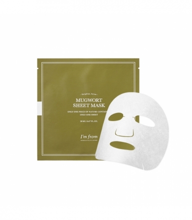 Тканевая маска для проблемной кожи с полынью I&#039;m From Mugwort Sheet Mask