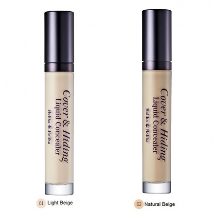  Консилер жидкий Holika Holika Cover &amp; Hiding Liquid Concealer 01