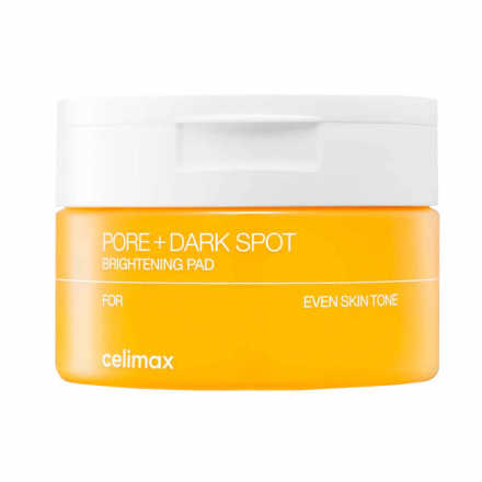 Пэды для лица осветляющие Celimax Pore+Dark Spot Brightening Pad