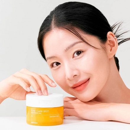 Пэды для лица осветляющие Celimax Pore+Dark Spot Brightening Pad