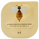 Маска для лица питательная золотая с мёдом VT Cosmetics Progloss Capsule Mask