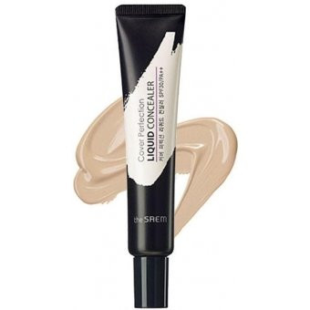 Консилер жидкий The Saem Cover Perfection Liquid Concealer 01 Clear Beige