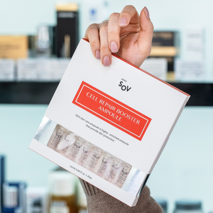 Набор восстанавливающих ампул для лица со стволовыми клетками Isov Cell Repair Booster Ampoule