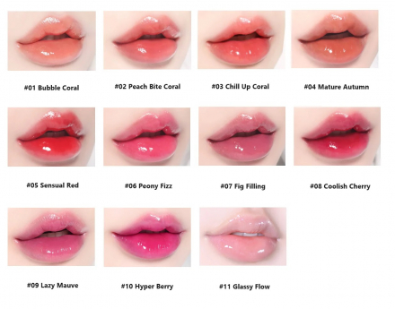 Тинт с влажным финишем Wakemake Dewy Gel Glow Tint 10 Hyper Berry