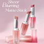 Помада матовая с блюр-эффектом Wakemake Sheer Blurring Matte Stick 05 Narrative 