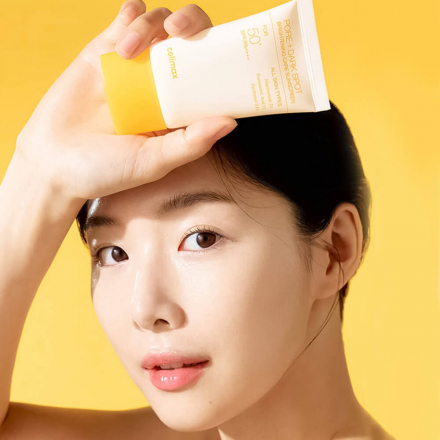 Солнцезащитный крем осветляющий Celimax Pore+Dark Spot Brightening Care Sunscreen SPF50+ PA++++ 