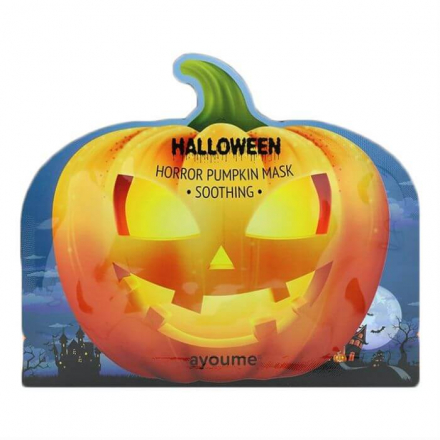 Маска тканевая успокаивающая Ayoume Halloween Horror Pumpkin Mask Soothing