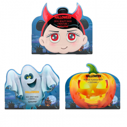Маска тканевая успокаивающая Ayoume Halloween Horror Pumpkin Mask Soothing