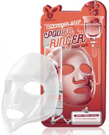 Маска для лица тканевая с коллагеном Elizavecca Collagen Deep Power Ringer Mask Pack
