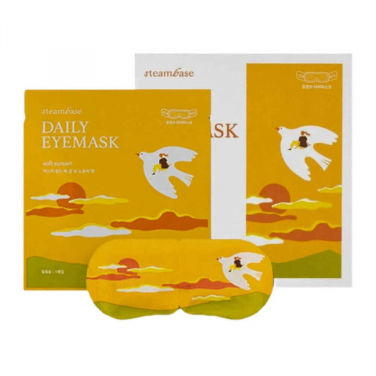 Маска паровая для глаз Мягкий закат Steambase Daily Eye Mask Soft Sunset