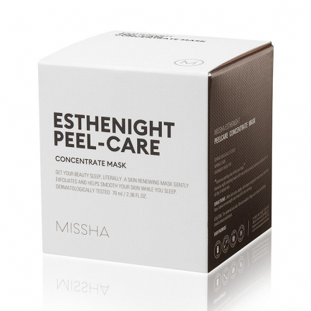 Маска для лица ночная с эффектом пилинга MISSHA Esthenight Peel-Care Concentrate Mask