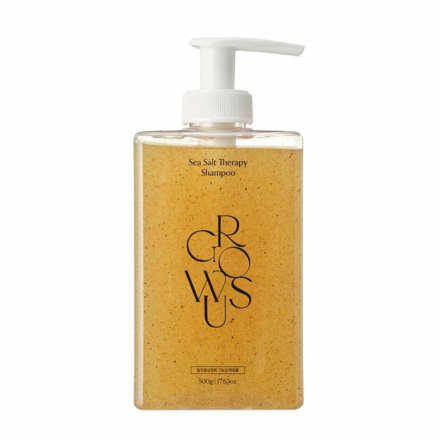 Шампунь отшелушивающий с морской солью Growus Sea Salt Therapy Shampoo