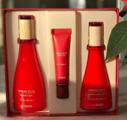 Набор для лица уходовый с экстрактом телопеи The Saem Urban Eco Waratah Skin Care 2 Set