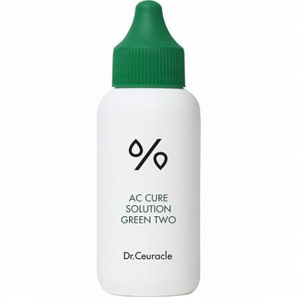 Увлажняющее и успокаивающее средство для лица для проблемной кожи шаг 3 Dr Ceuracle Ac cure solution green two