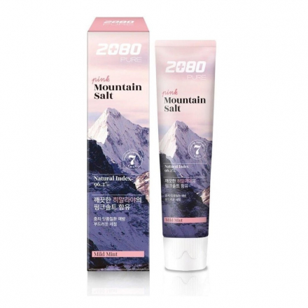 Зубная паста с гималайской солью Aekyung 2080 Pink Mountain Salt Toothpaste