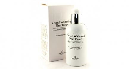 Тонер для лица выравнивающий тон The Skin House Crystal Whitening Plus Toner, 130 мл