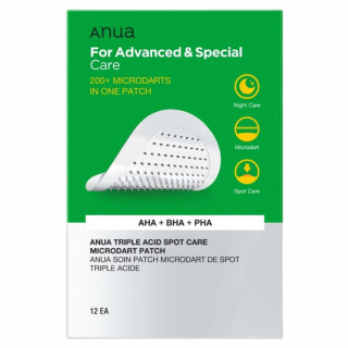 Патчи точечные игольчатые противовоспалительные Anua Triple Acid Spot Care Microdart Patch