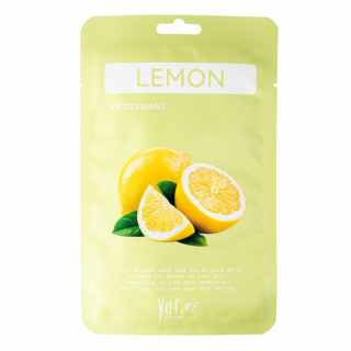 Тканевая маска с экстрактом лимона Yu-r Me Lemon Sheet Mask