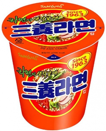 Лапша со вкусом бекона &quot;Samyang Ramen Friend ramen&quot;