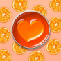 Увлажняющий двойной бальзам для губ апельсином SeaNtree Moisture Steam Dual Lip Balm - Orange