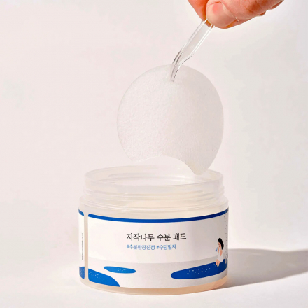 Пэды для лица успокаивающие с берёзовым соком Round Lab Birch Juice Moisturizing Pad