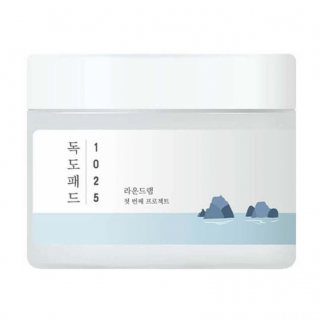 Пэды мягкие отшелушивающие с морской водой Round Lab 1025 Dokdo Pad