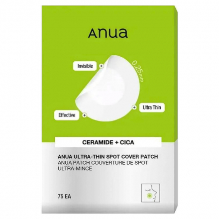 Патчи противовоспалительные ультратонкие Anua Ultra-Thin Spot Cover Patch