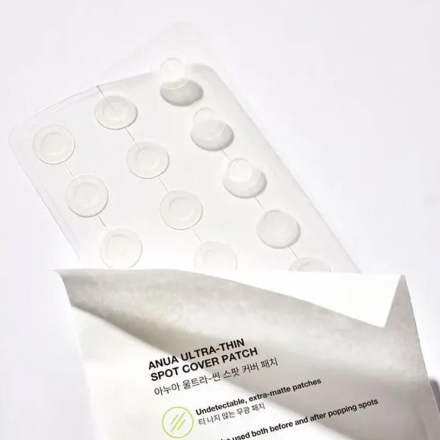 Патчи противовоспалительные ультратонкие Anua Ultra-Thin Spot Cover Patch