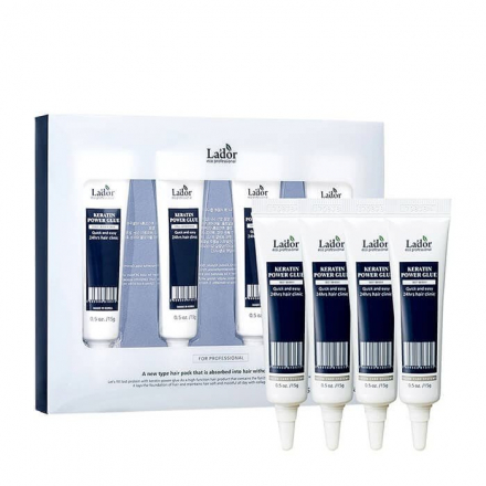 Набор сывороток для секущихся кончиков La'dor Keratin Power Glue