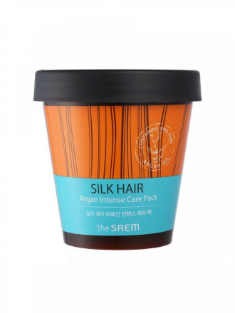  Маска интенсивная для волос The Saem Silk Hair Argan Intense Care Pack
