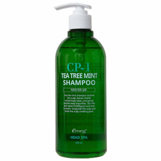 Шампунь для волос успокаивающий Esthetic House CP-1 Tea Tree Mint Shampoo