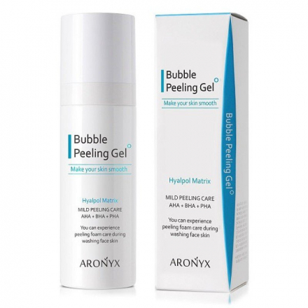 Кислородная маска-скатка Aronyx Bubble Peeling Gel