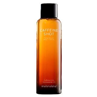 Тонер-бустер лимфодренажный с кофеином, ниацинамидом и кислотами Shaishaishai Caffeine Shot Toning Booster