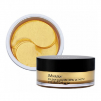 Патчи для глаз с золотом и шелкопрядом JMsolution Golden Cocoon Home Esthetiс Eye Patch