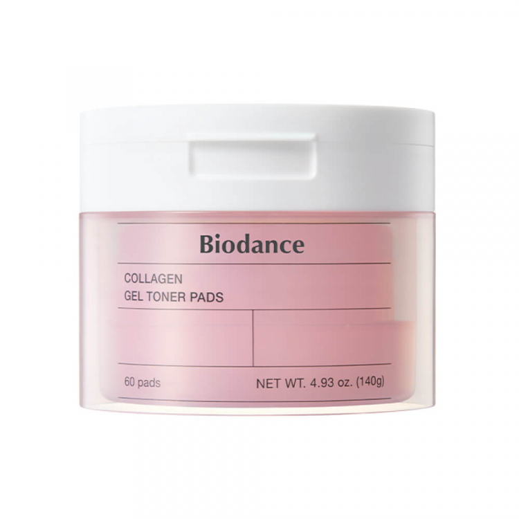 Тонер-пэды гелевые с коллагеном Biodance Collagen Gel Toner Pads
