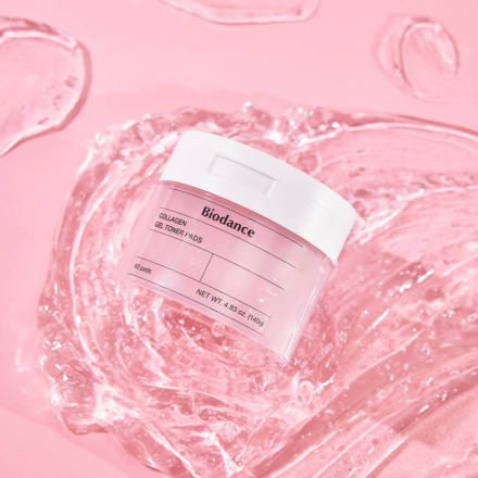 Тонер-пэды гелевые с коллагеном Biodance Collagen Gel Toner Pads