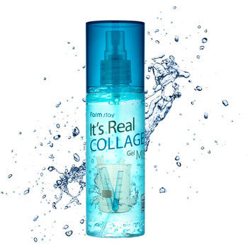 Гель-спрей для лица с коллагеном FarmStay It&#039;s Real Collagen Gel Mist