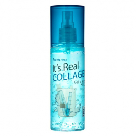Мист-гель для лица коллагеновый FarmStay It&#039;s Real Collagen Gel Mist
