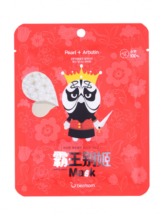 Маска тканевая для лица Berrisom Peking opera mask series - King