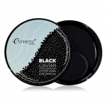 Патчи для глаз Чёрная икра Esthetic House Black Caviar Hydrogel Eye Patch