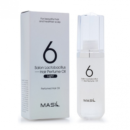 Масло волос парфюмированное с лёгкой текстурой Masil 6 Salon Lactobacillus Hair Perfume Oil Light